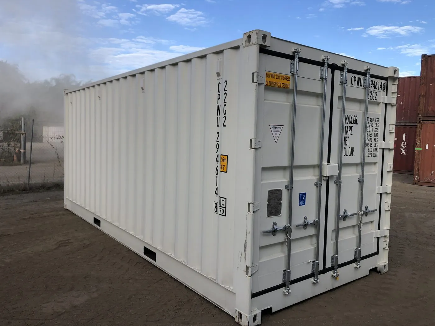 Side Opening container — exterior