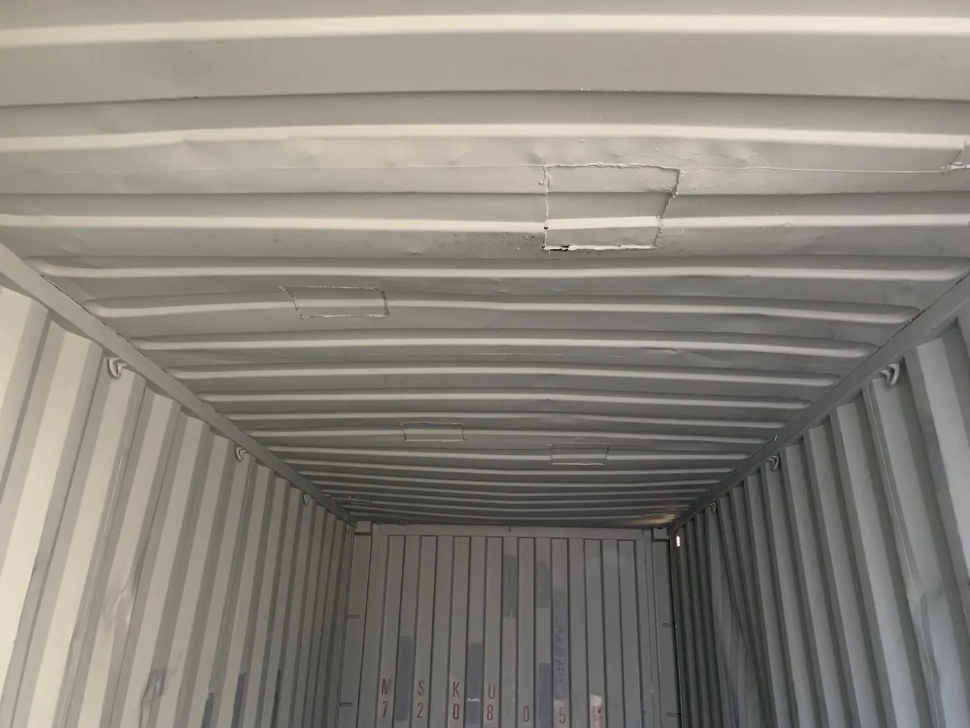 Shipping container guides