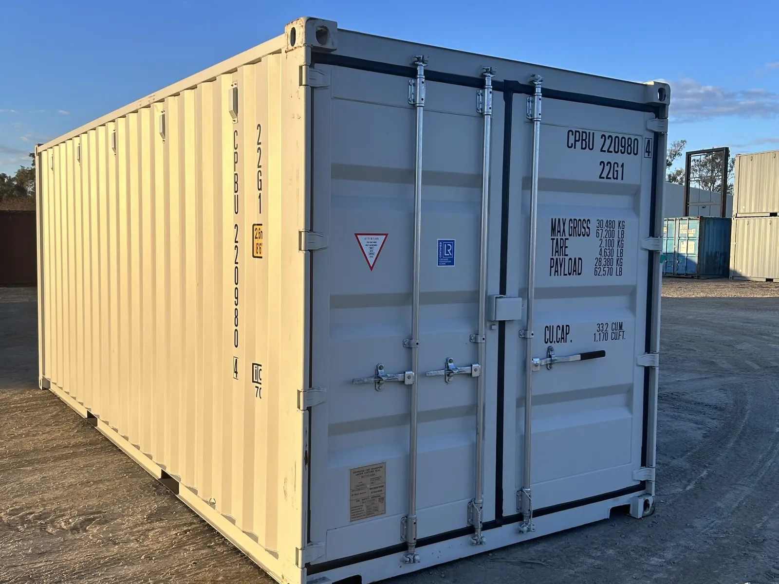 New Shipping Containers