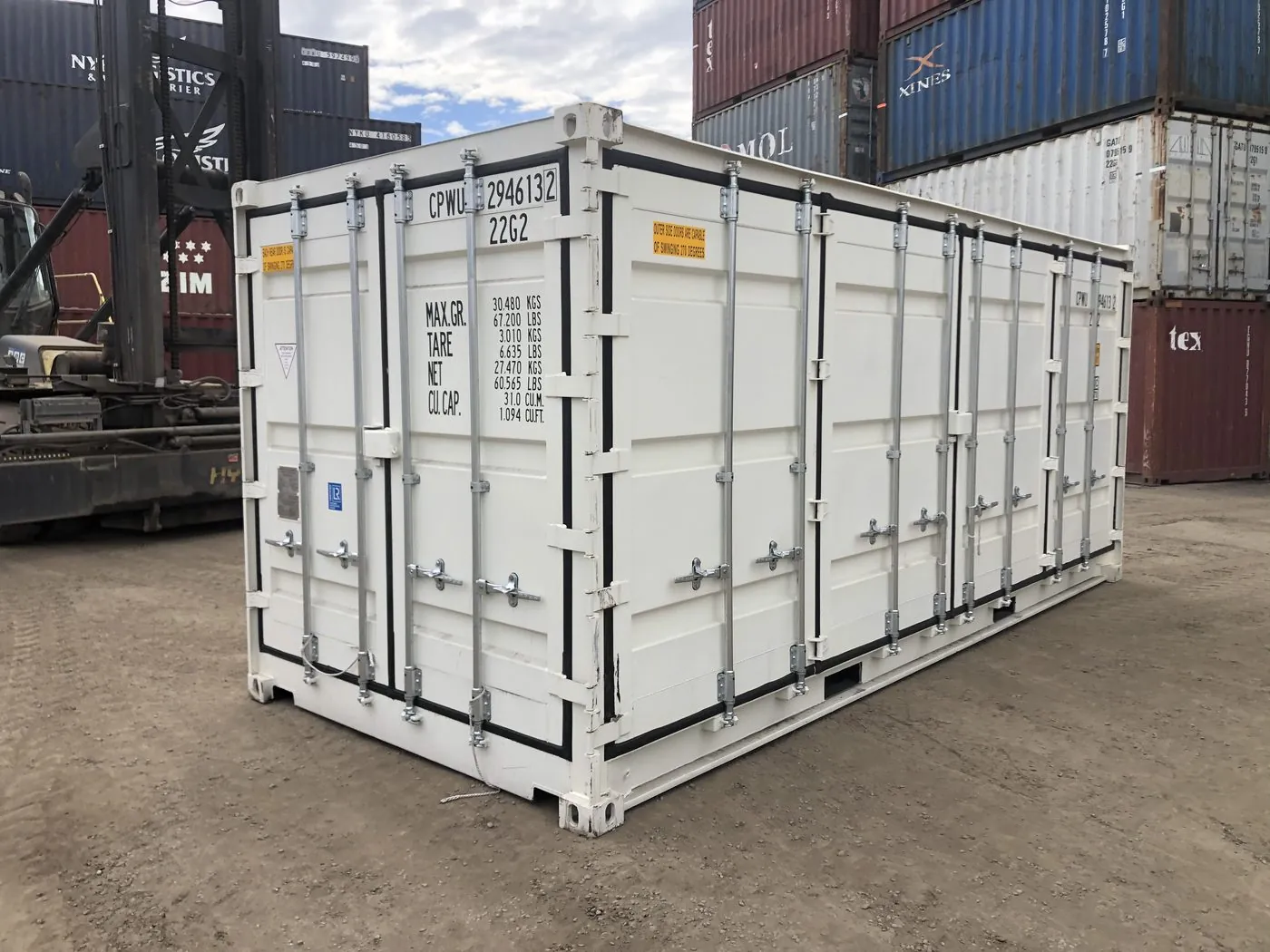 Side Opening Shipping Containers